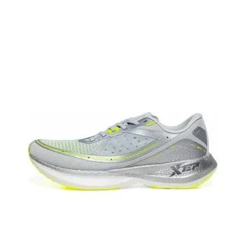 XTEP 260 1.0 Cushioned Wear Resistant Breathable Low Top Running Shoes Men's Gray Silver