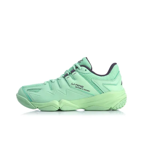 LINING Dovega Badminton Shoes Women's Low-Top Mint Green