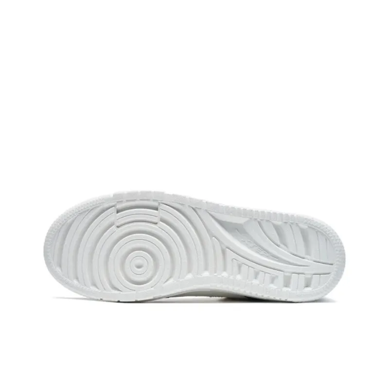 XTEP Off White Warm Anti Slip And Wear Resistant High Top Skateboard Shoes Men's Gray Black White-5