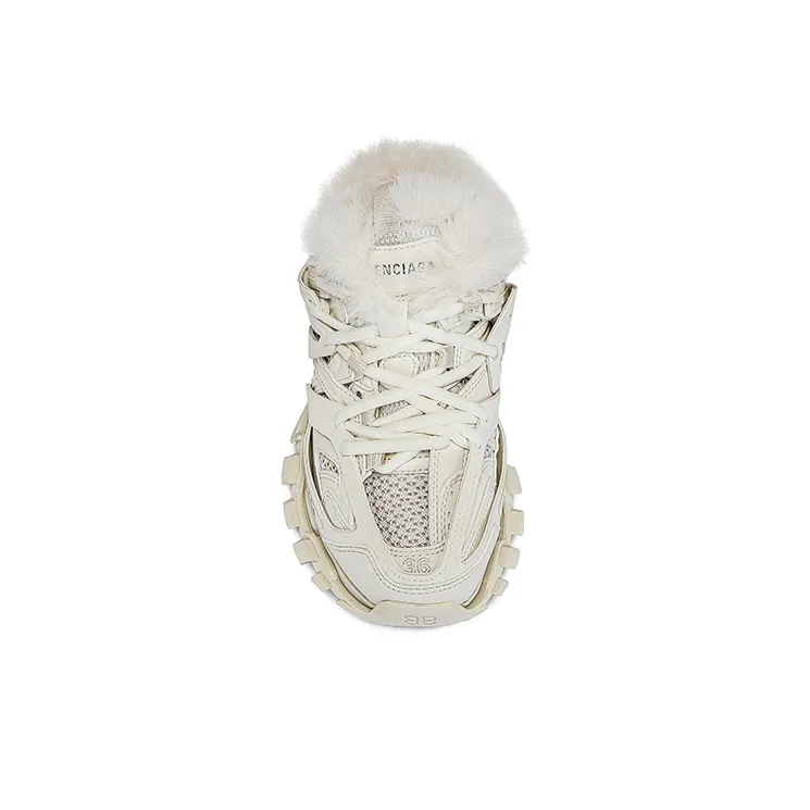 Balenciaga Track Mule Beige Women's-4