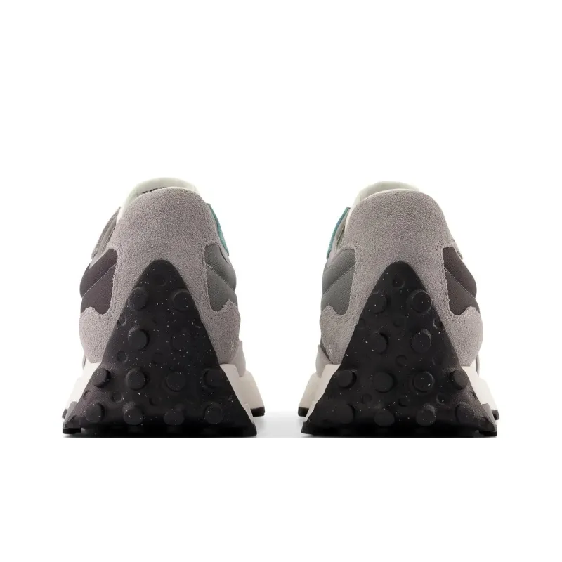 New Balance 327 Black White Light Grey-4