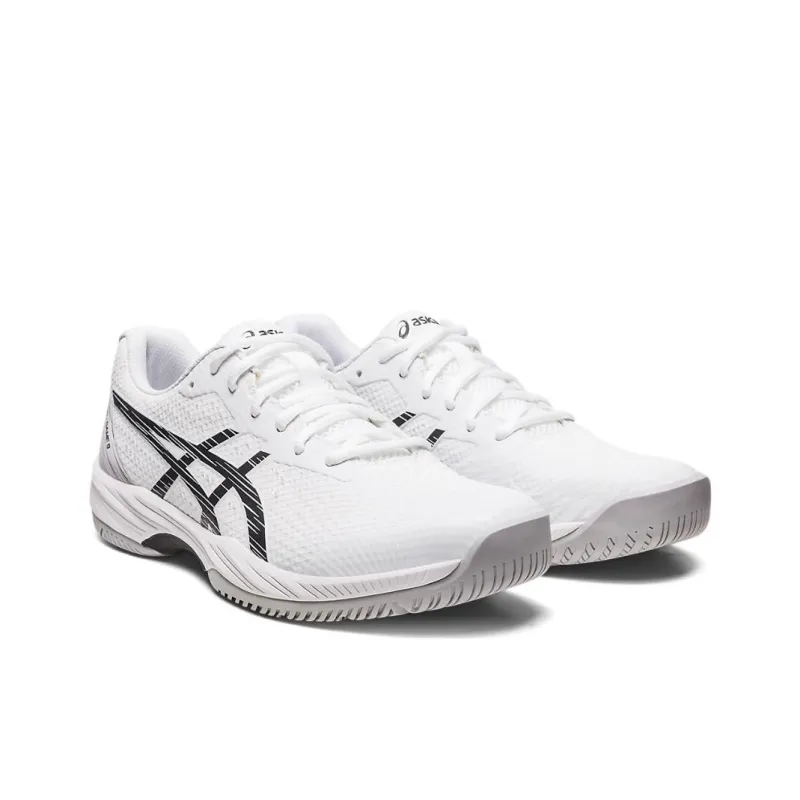 Asics Gel Game 9 White Black-2