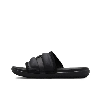 JORDAN Super Play Slide Black University Red
