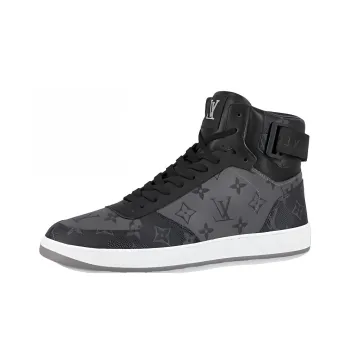 LOUIS VUITTON Rivoli Ankle Sneakers 'Grey Monogram'