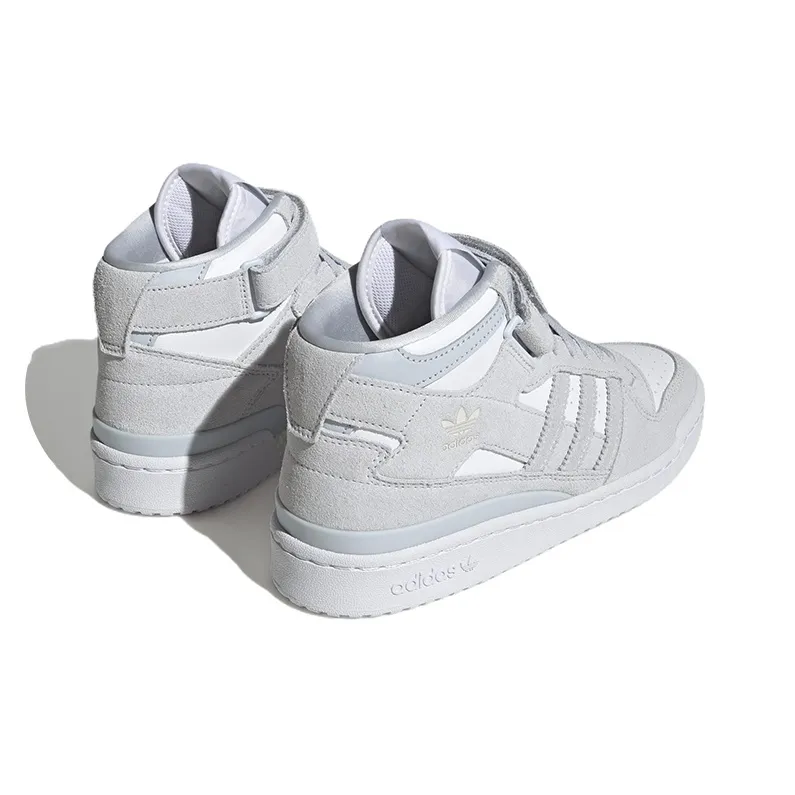 Adidas Forum Mid Halo Blue Grey Women's-3
