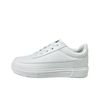 BAGE Coverage Wear Resistant Low Top Skateboard Shoes Women's White