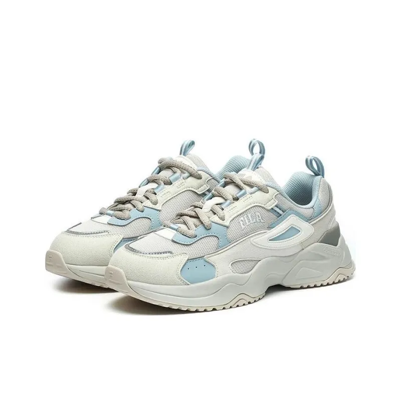 FILA Rayflide Wear Resistant Low Top Casual Shoes Women's Multi Mist Gray-2