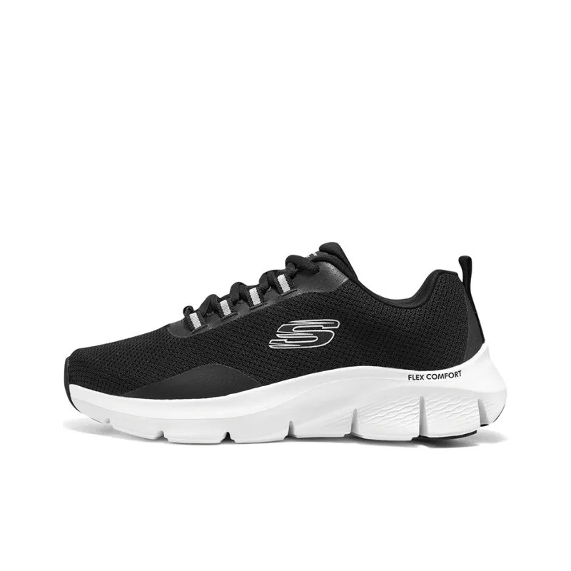Skechers Flex Comfort Serron 'Black White'-0