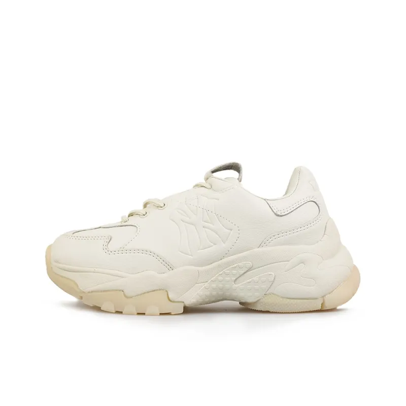 MLB Big Ball Chunky Chunky Sneakers Unisex Low Top White-0