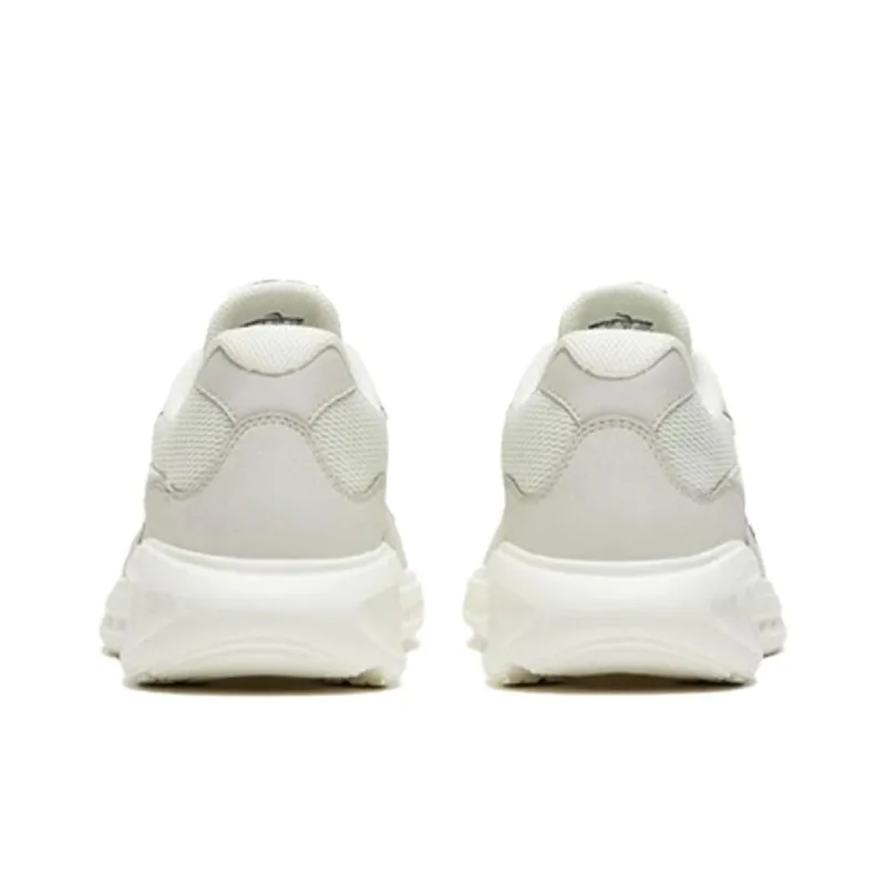Anta Nebula Cushioning, Slip Resistant, And Abrasion Resistant Low Top Casual Running Shoes Men's White Gray Blue-3