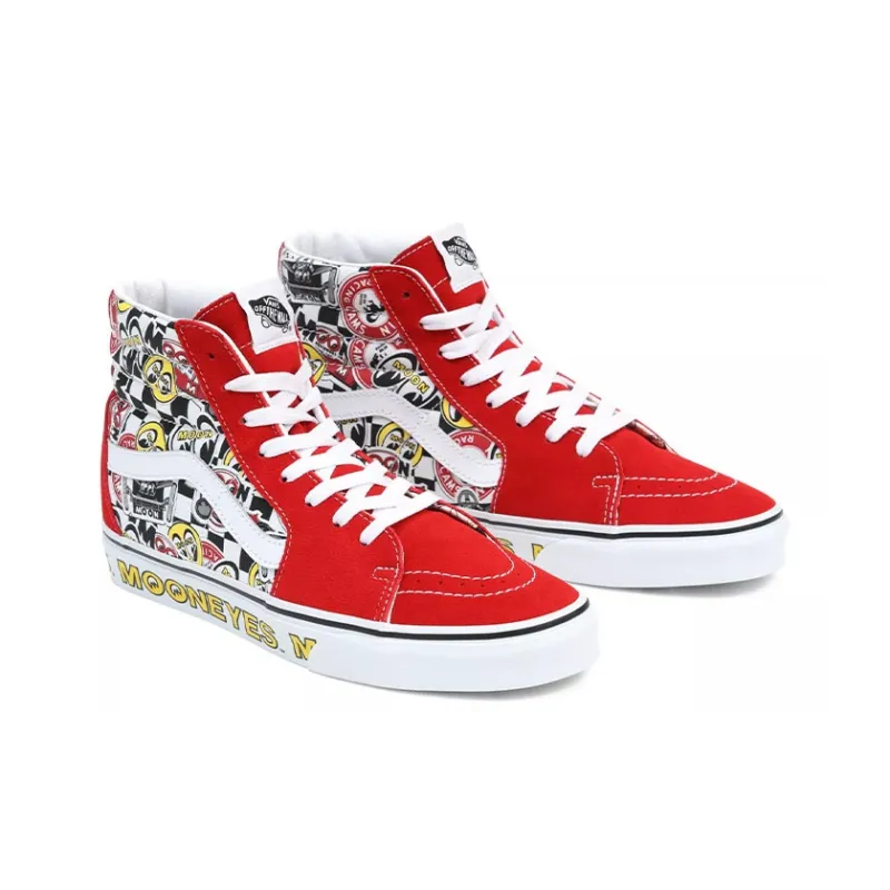 Vans Mooneyes X SK8 HI 'Formula One'-2