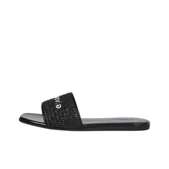 Givenchy 4G Woven-raffia Flat Mules