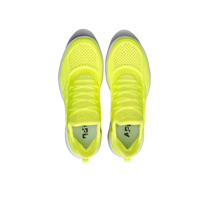 APL ATHLETIC PROPULSION LABS TechLoom Tracer Cushioning Low-Top Training Shoes Men's Neon Yellow-3
