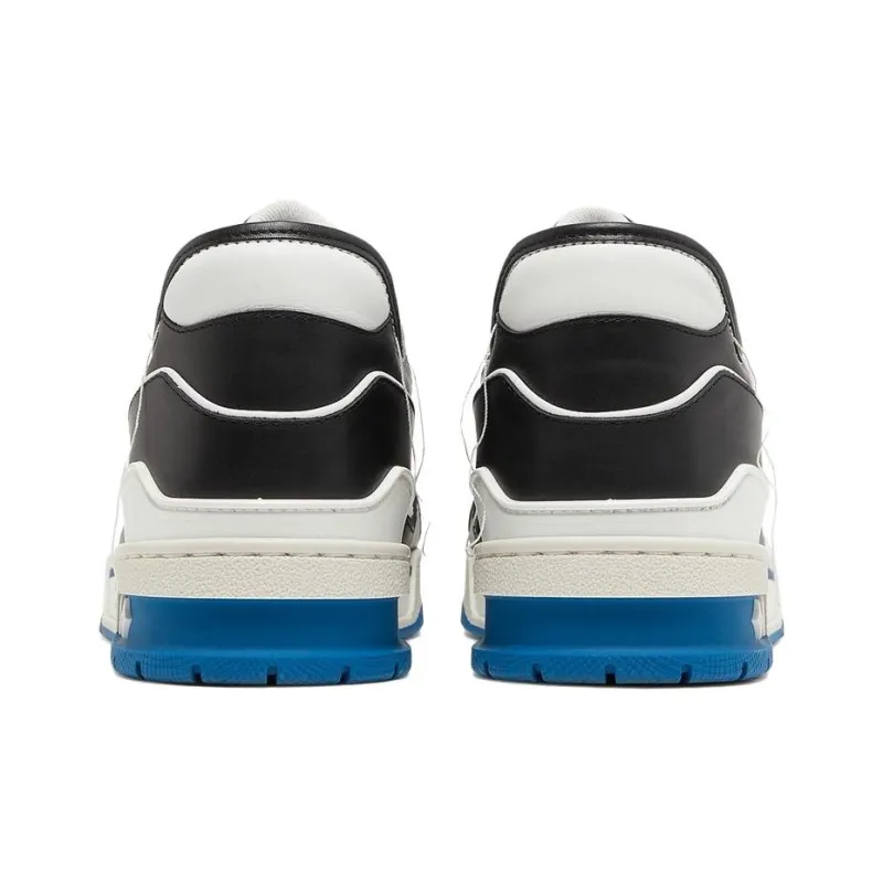 LOUIS VUITTON Lv Trainers Black Blue WHite'-3