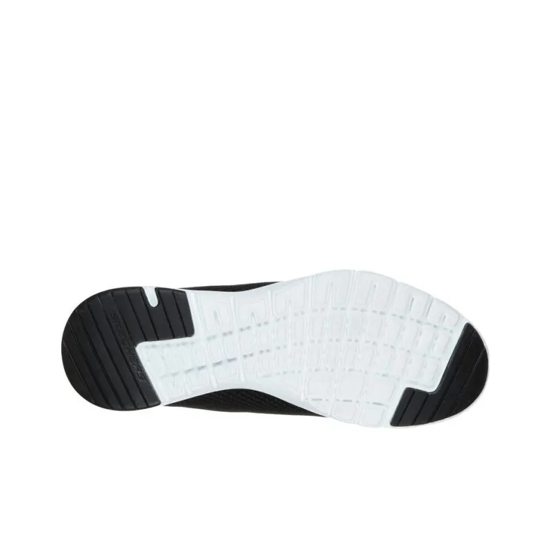 Skechers Flex Appeal 3.0 Cushioned Wear-Resistant Slip-Resistant Low-Top Running Shoes Women's Black Gold-3