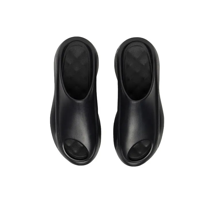 LiNing Yun You Slay Quiet Abrasion Resistant Slide Slippers Unisex Black-3