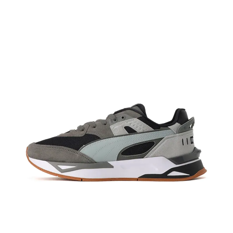 PUMA Mirage Sport Earth Tones Anti-Slip Wear-Resistant Low-Top Sports Casual Shoes Unisex Black Gray-0