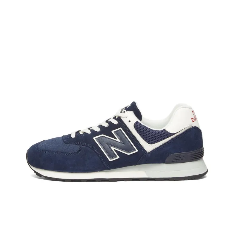New Balance 574 Navy White-0