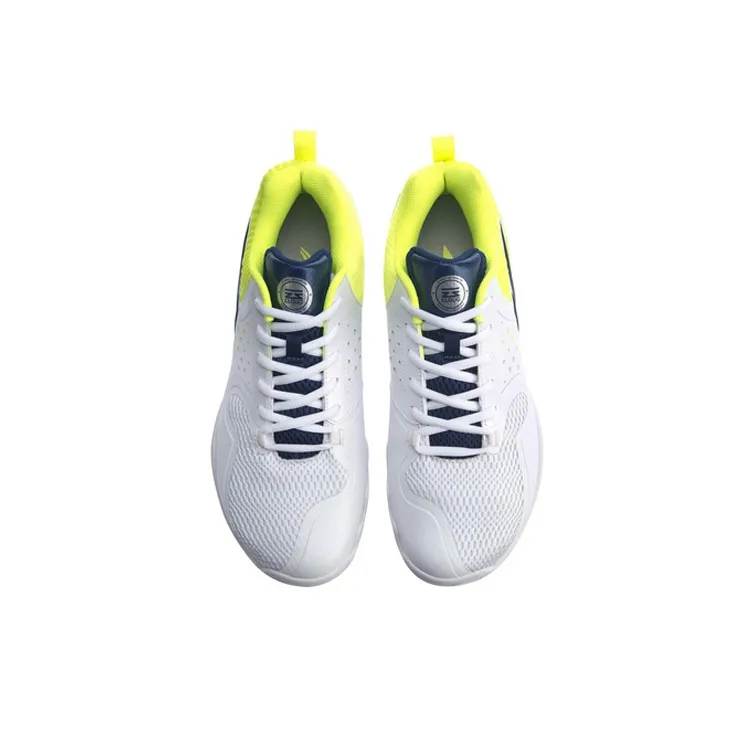 LiNing Cushioning, Wear Resistant Low Top Badminton Shoes Men's White-3