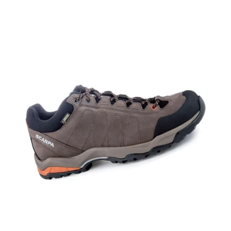 SCARPA Moraine Plus GTX Cushioned Anti-Slip Wear-Resistant And Water-Resistant Low-Top Trekking Shoes Men's Brown-1