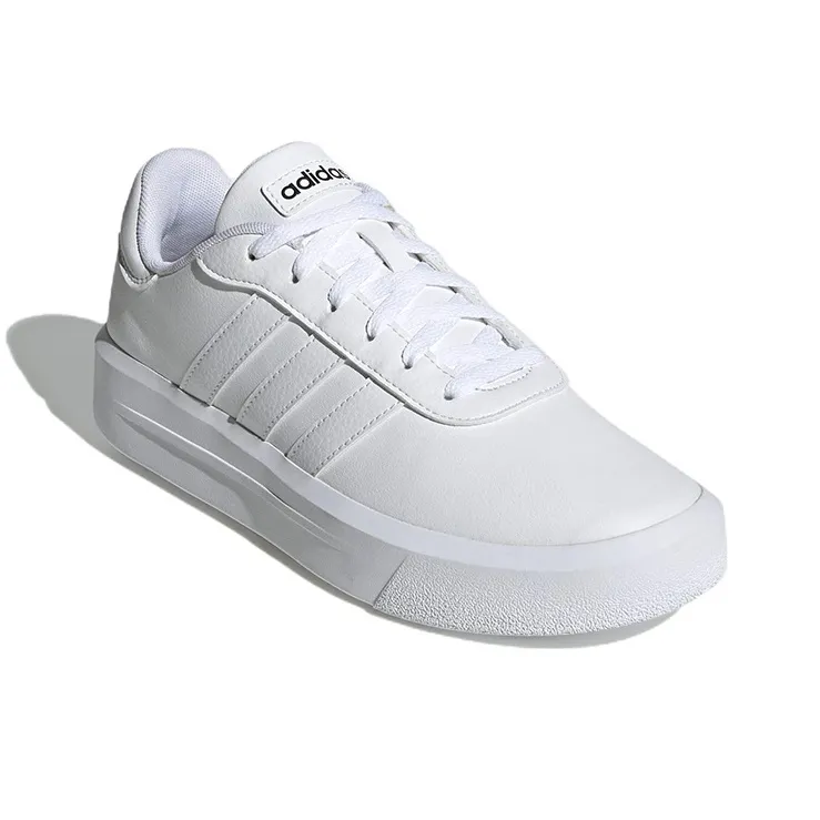 Adidas Court Platform Cloud White Core Black Women's-2