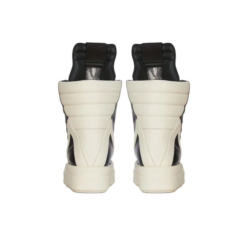 RICK OWENS Porterville Mega Geobasket Black Milk-3