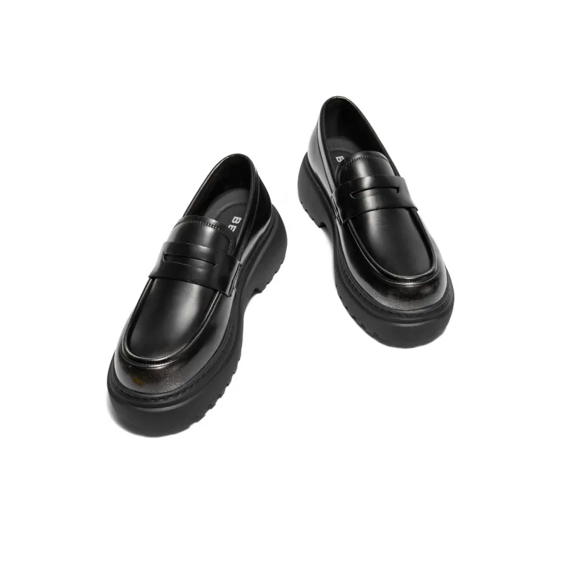 BELLE Loafers Men Black-2