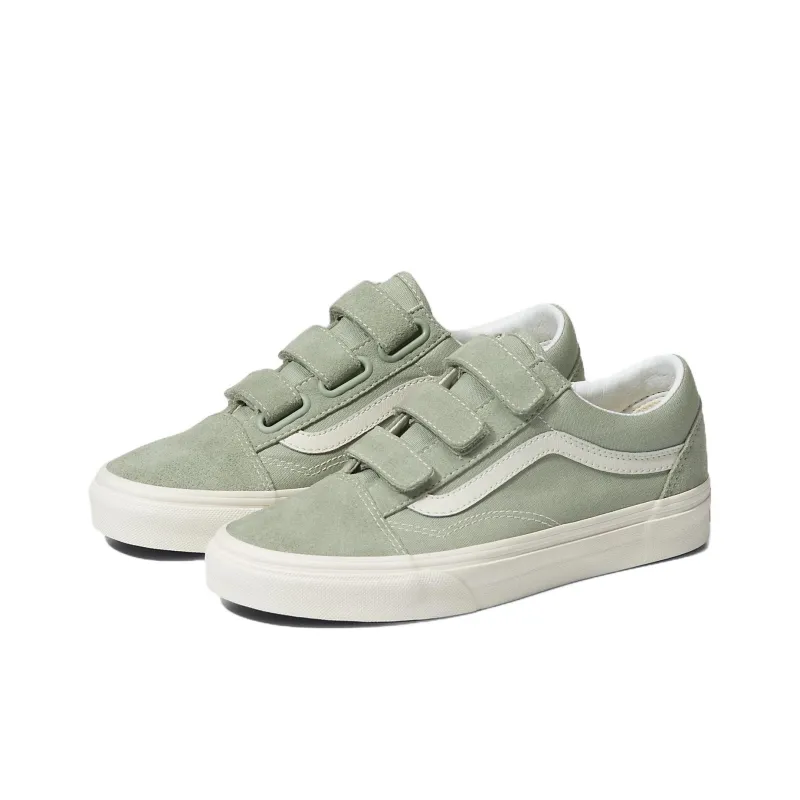 Vans Old Skool V 'Green White'-2