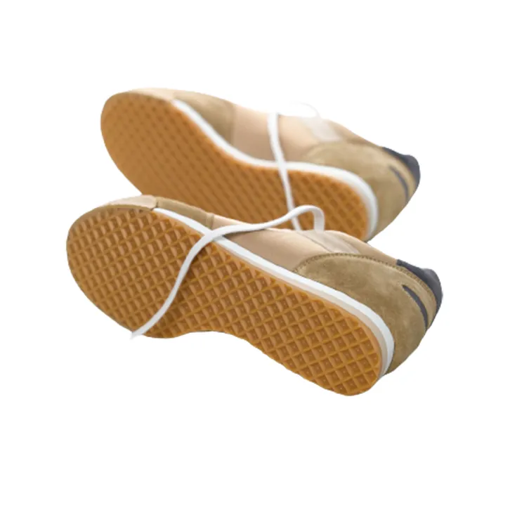 SPALWART Pitch Slip Resistant Low Top Casual Shoes Unisex Yellow-4