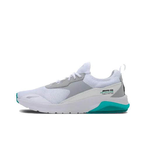 PUMA Mercedes F1 Casual Shoes Men Low-Top White/Gray