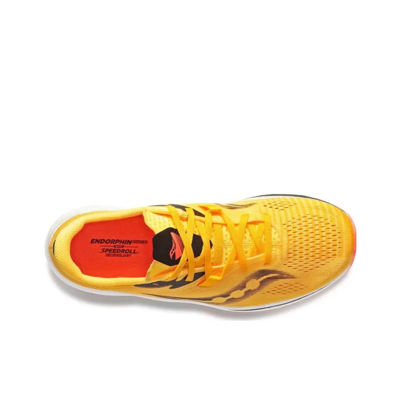 Saucony Endorphin Pro 2 ViZigold ViZired Yellow Women's-3