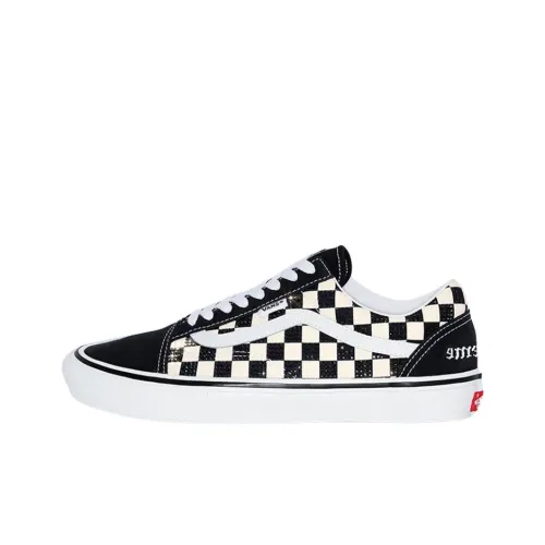 Old Skool Supreme X Swarovski X Skate Vans 'Black'