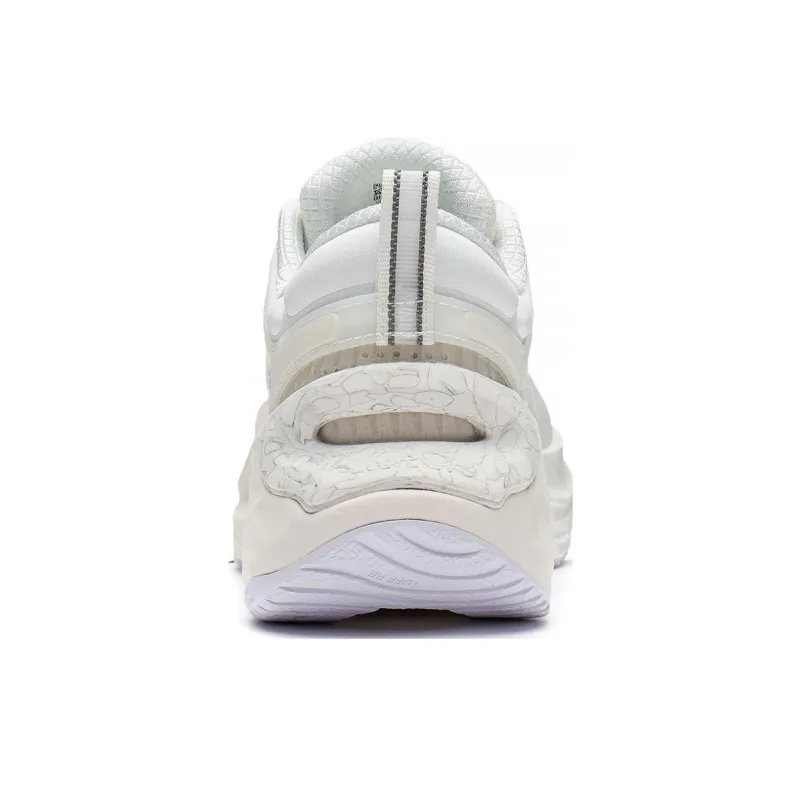 LiNing Furious Rider 6.0 Cushioning Anti Slip And Wear Resistant Low Top Running Shoes Women's White-5