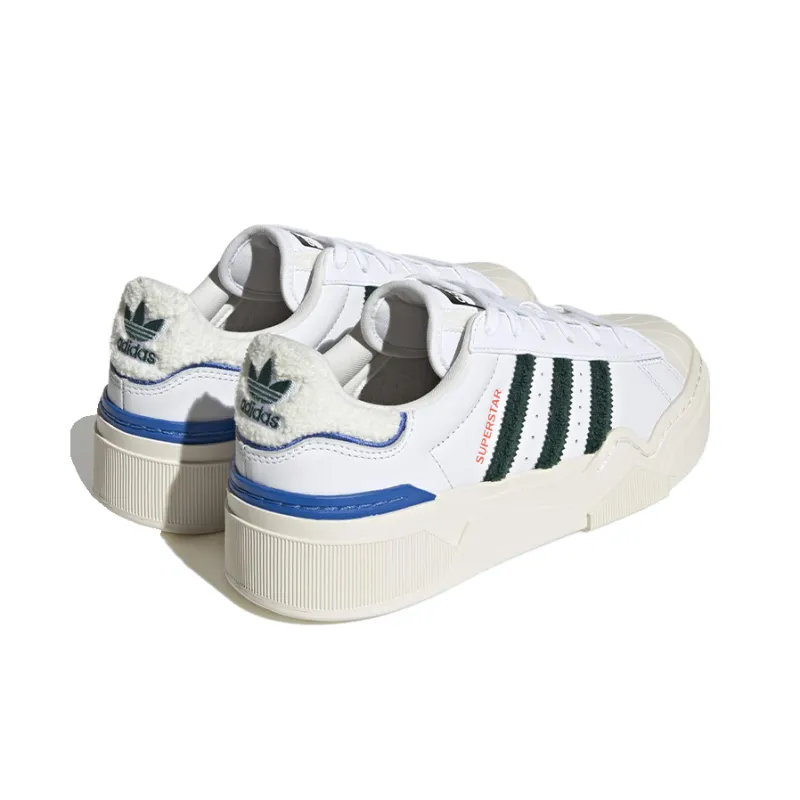 Adidas Superstar Bonega 2B Footwear White Dark Green Women's-3