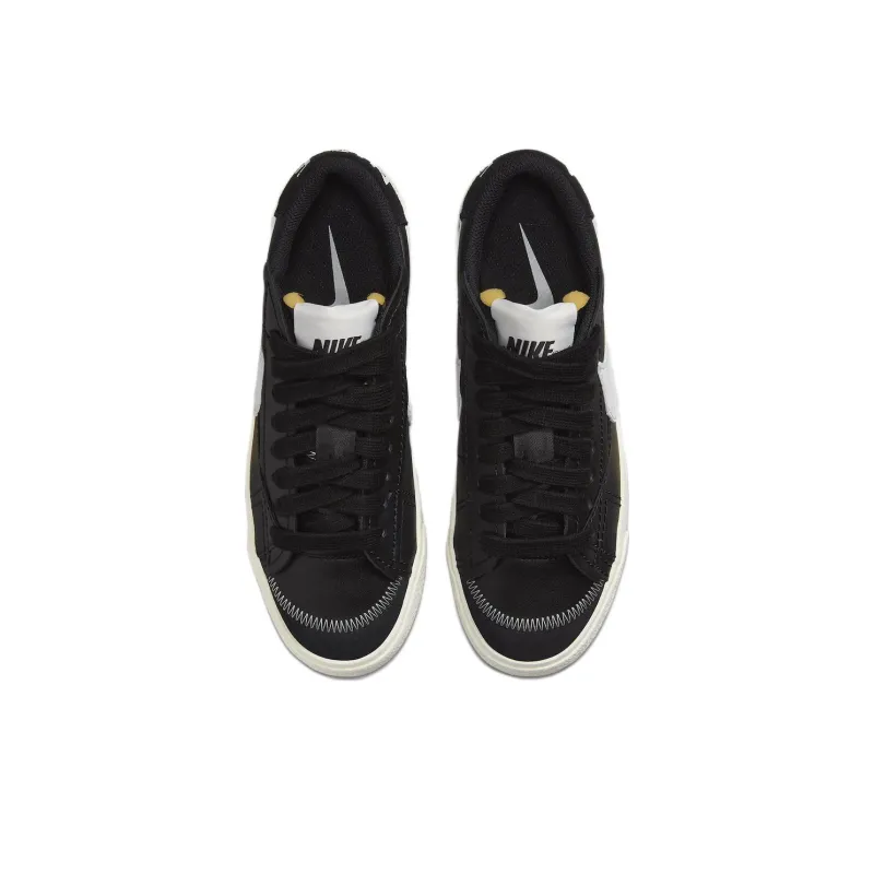 Nike Blazer Low 77 Jumbo Black Sail White Women's-3