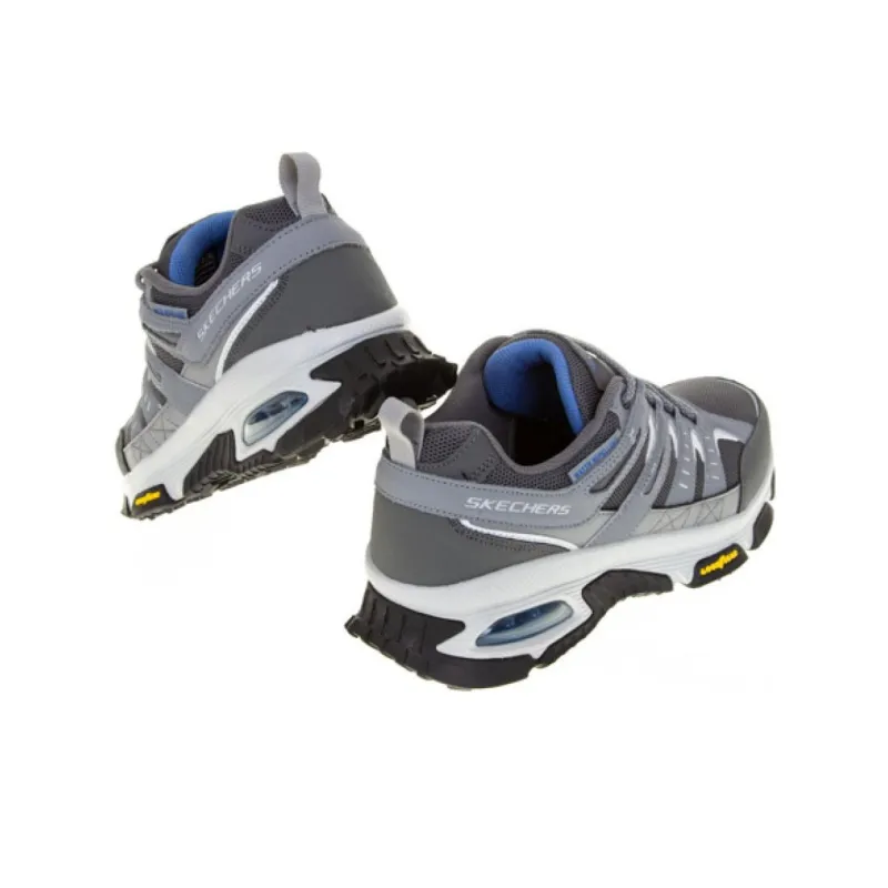 Skechers SKECH-AIR Envoy Cushioned Wear-Resistant Impact-Resistant Low-Top Sports Casual Shoes Gray-3