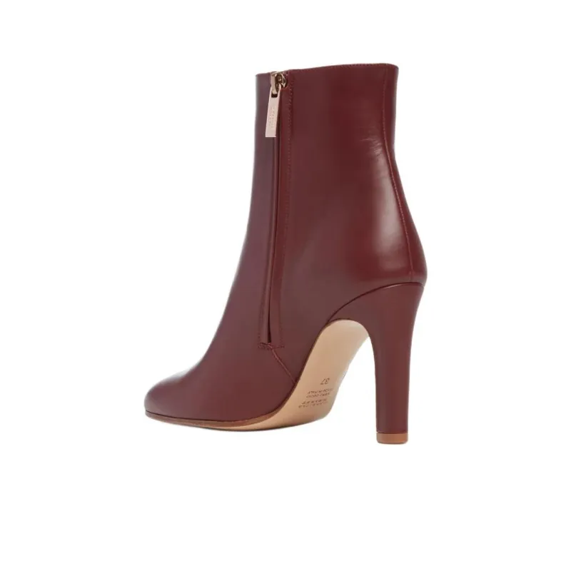 GABRIELA HEARST Lila Ankle Boots 8.5cm Women's Red-3