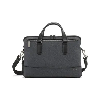 TUMI Polyester Shoulder Bag Crossbody Bag Handbag Men's Deep Carbon