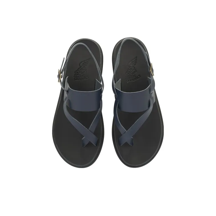 ANCIENT GREEK SANDALS Machos Stylish Sandals Men's Dark Blue-4