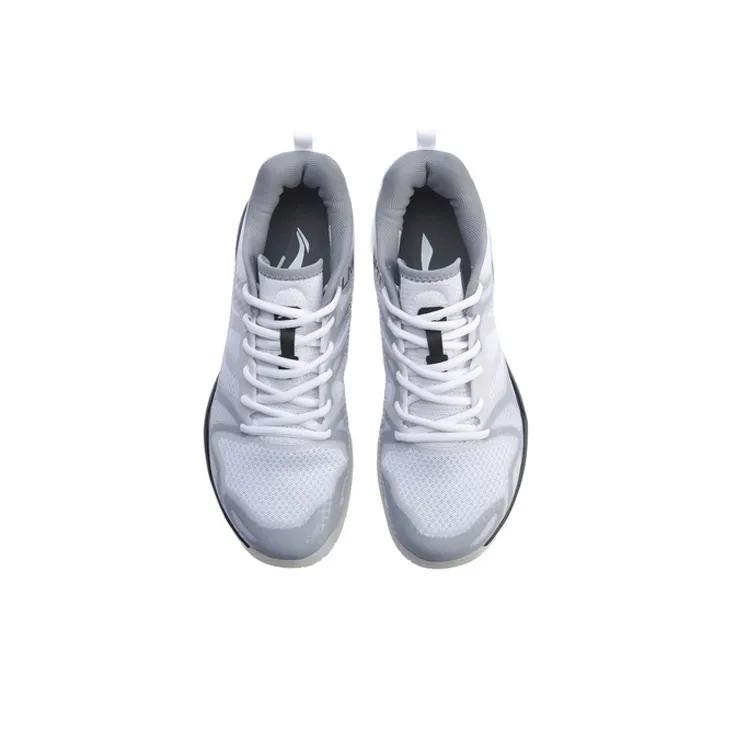 LiNing Low-Top Badminton Shoes Men's Standard White-3