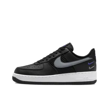 Nike Air Force 1 Low '07 'Double Swoosh Black Racer Blue'