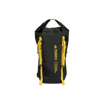 Adidas National Geographic Collaboration Recycled Polyester Outdoor Hiking Bag Backpacks Regular Unisex Black