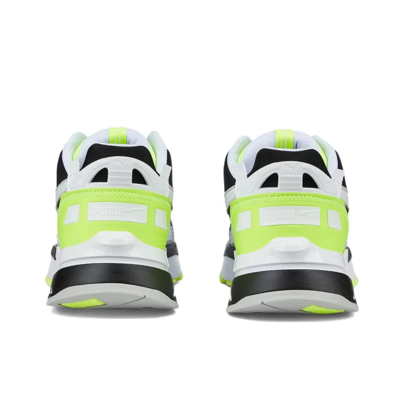 PUMA Mirage Sport Tech Anti-Slip Wear-Resistant Low-Top Sports Casual Shoes Unisex White Cyan-4