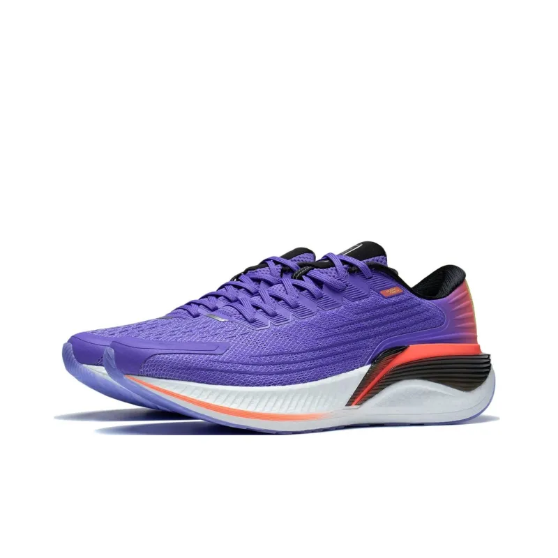 LiNing YueYing 2.0 Pro Anti Slip And Wear Resistant Breathable Low Top Running Shoes Men's Purple-2