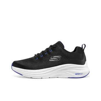 Skechers Vapor Foam Casual Shoes Men Low Top Black/White/Blue