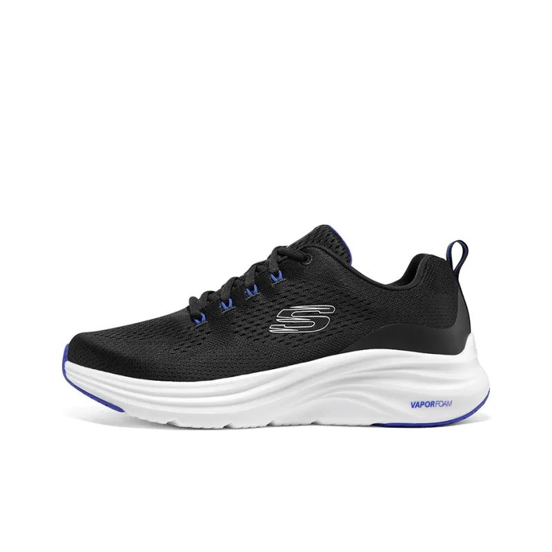 Skechers Vapor Foam Casual Shoes Men Low Top Black/White/Blue-0