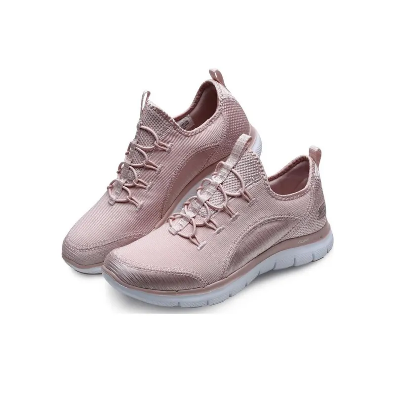 Skechers Flex Appeal 2.0 Anti-Slip And Wear-Resistant Lightweight Low-Top Sports Casual Shoes Women's Light Pink-2