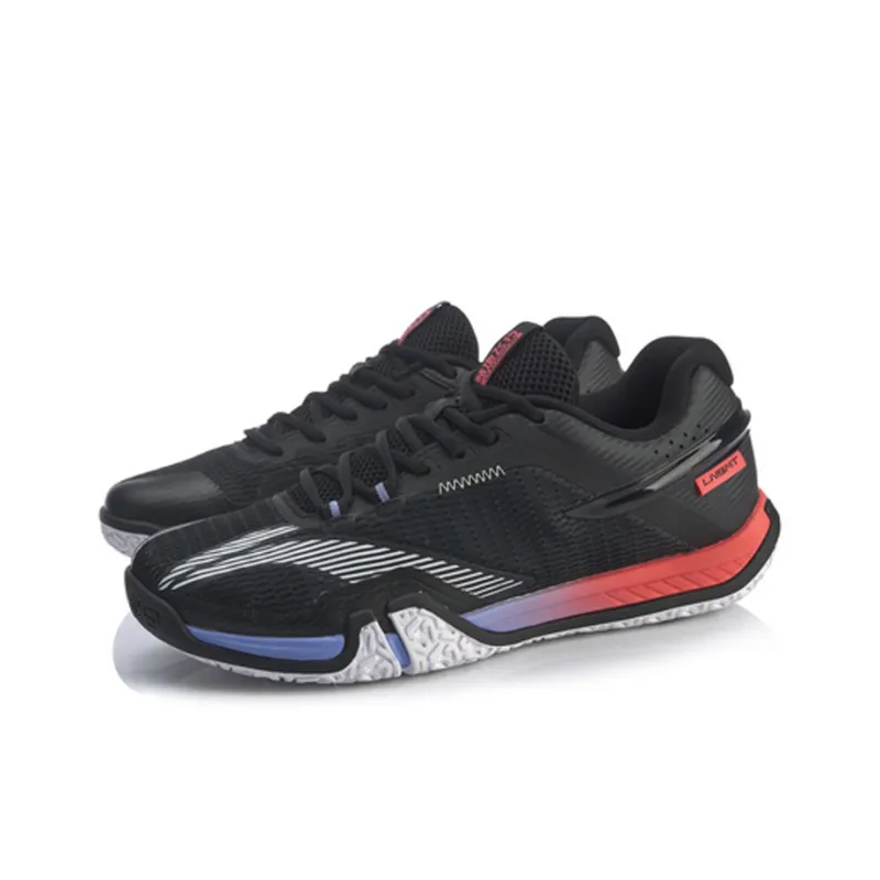 LINING Badminton Shoes Unisex Low Top Standard Black-2