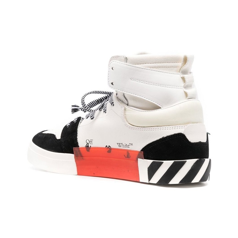 OFF-WHITE Vulc High White Black US M 7 - POIZON