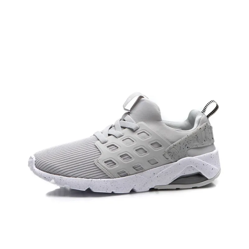 LINING Bubble Casual Shoes Women's Low Top Gray White-2